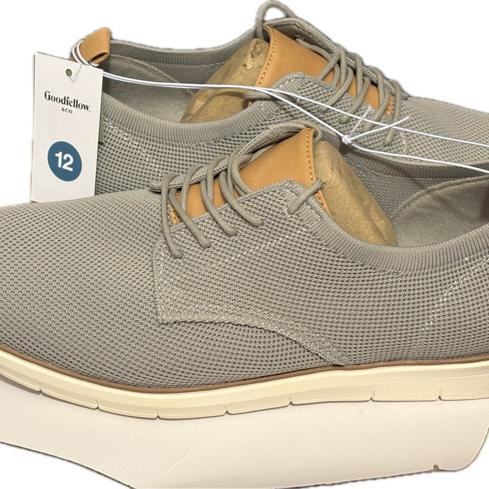 Goodfellow & Co Men's Tan and Cream Sneakers